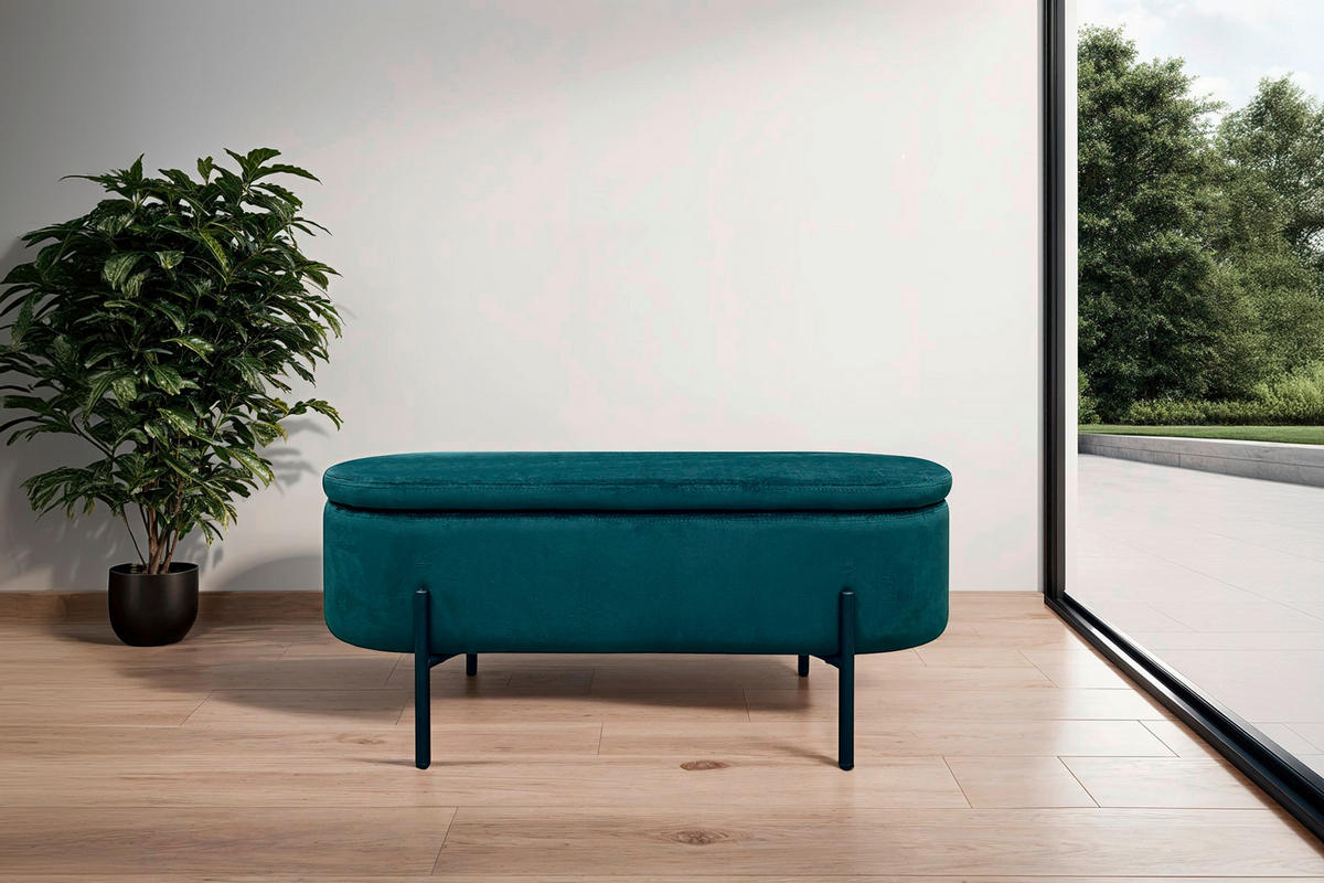 Truhe NOVA B/H/T: ca. 95x42x37,5 cm NOVA - (95,00/42,00/37,50cm) - byLIVING