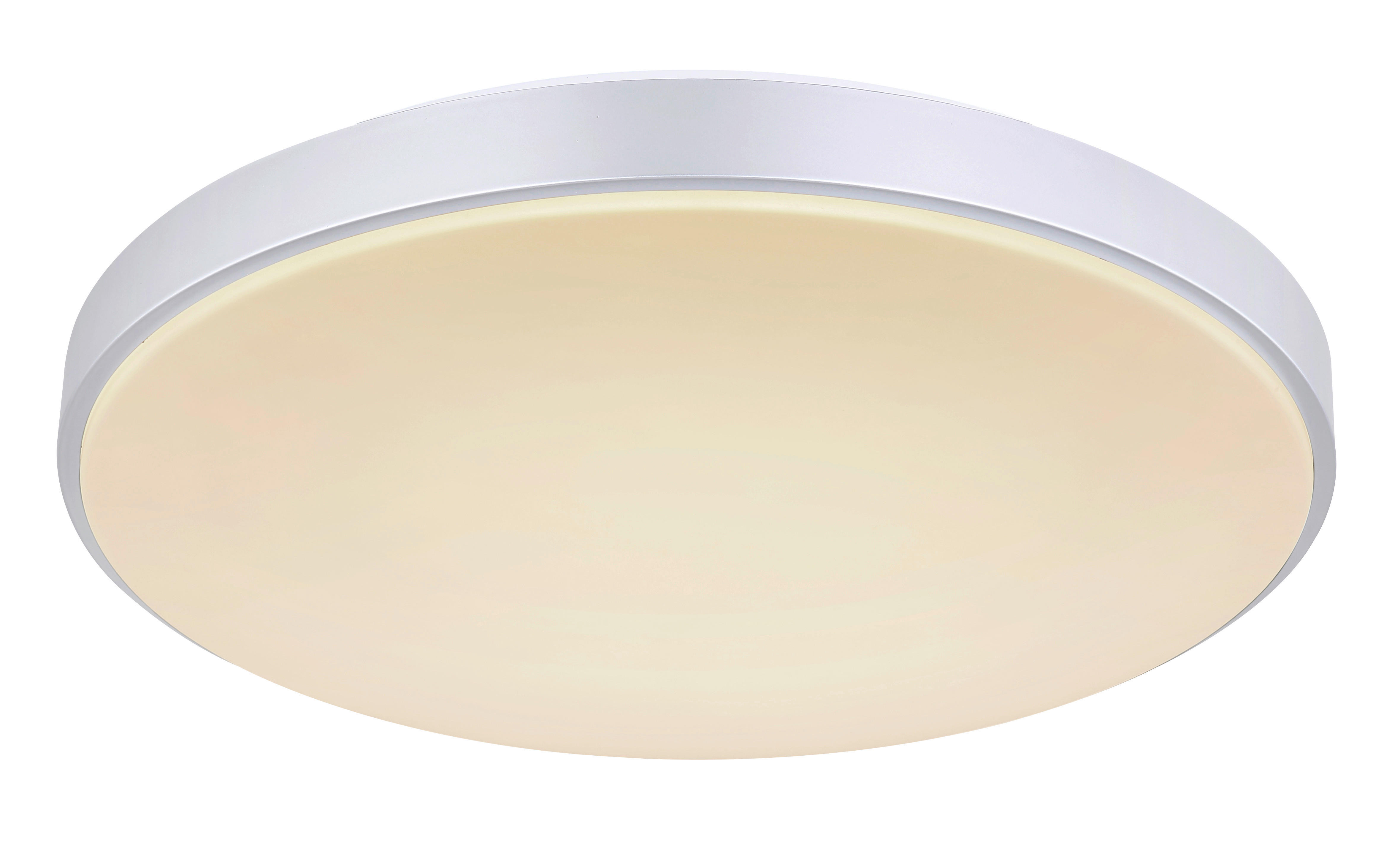 GLOBO LED-Deckenleuchte Opal weiß Metall Acryl H/D: ca. 6x41 cm SONNY - weiß/Opal (41,00/6,00cm) - GLOBO