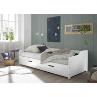 Funktionsbett Jesse weiß Liegefläche B/L: ca. 90x200 cm Jesse - weiß (97,00/60,00/204,00cm)