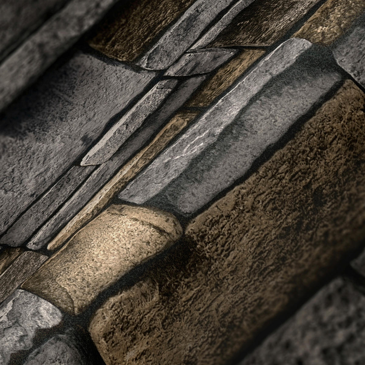 A.S.Creation Vliestapete beige B/H/D: ca. 53x1005x8,5 cm Vliestapete - beige (8,50/1005,00cm) - A.S.Creation