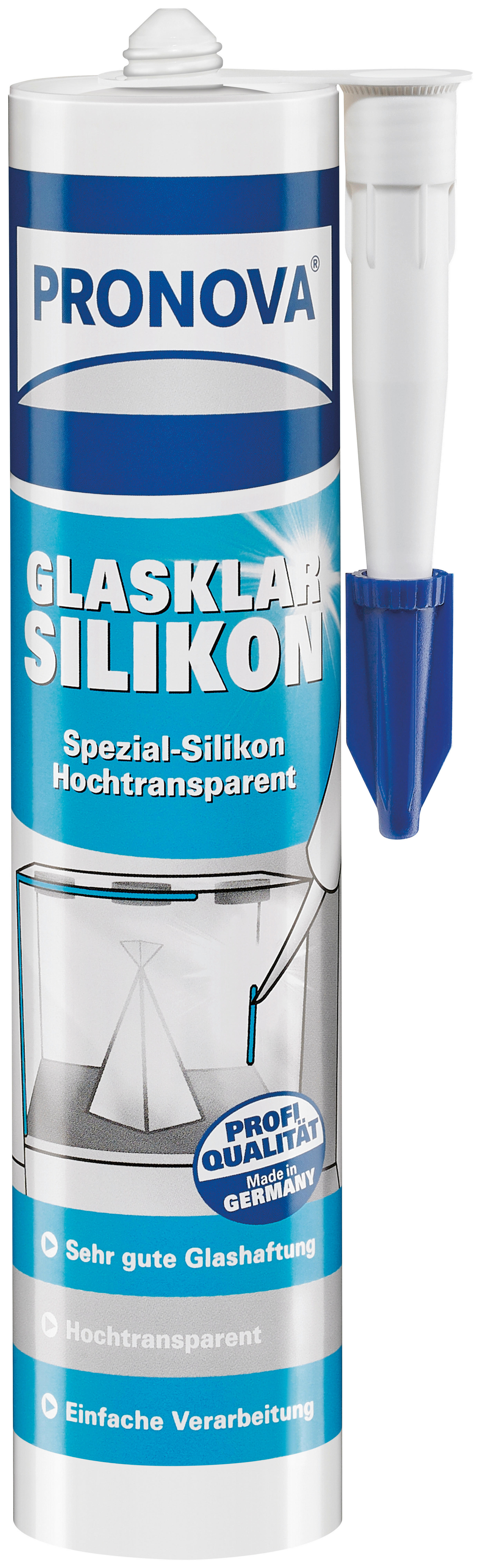 Pronova Glasklarsilikon ca. 0,3 l