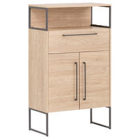 Midischrank Limone Eiche hell Nachbildung B/H/T: ca. 65,2x112,5x33,1 cm Limone - Eiche (65,20/112,50/33,10cm) - Möbelpartner