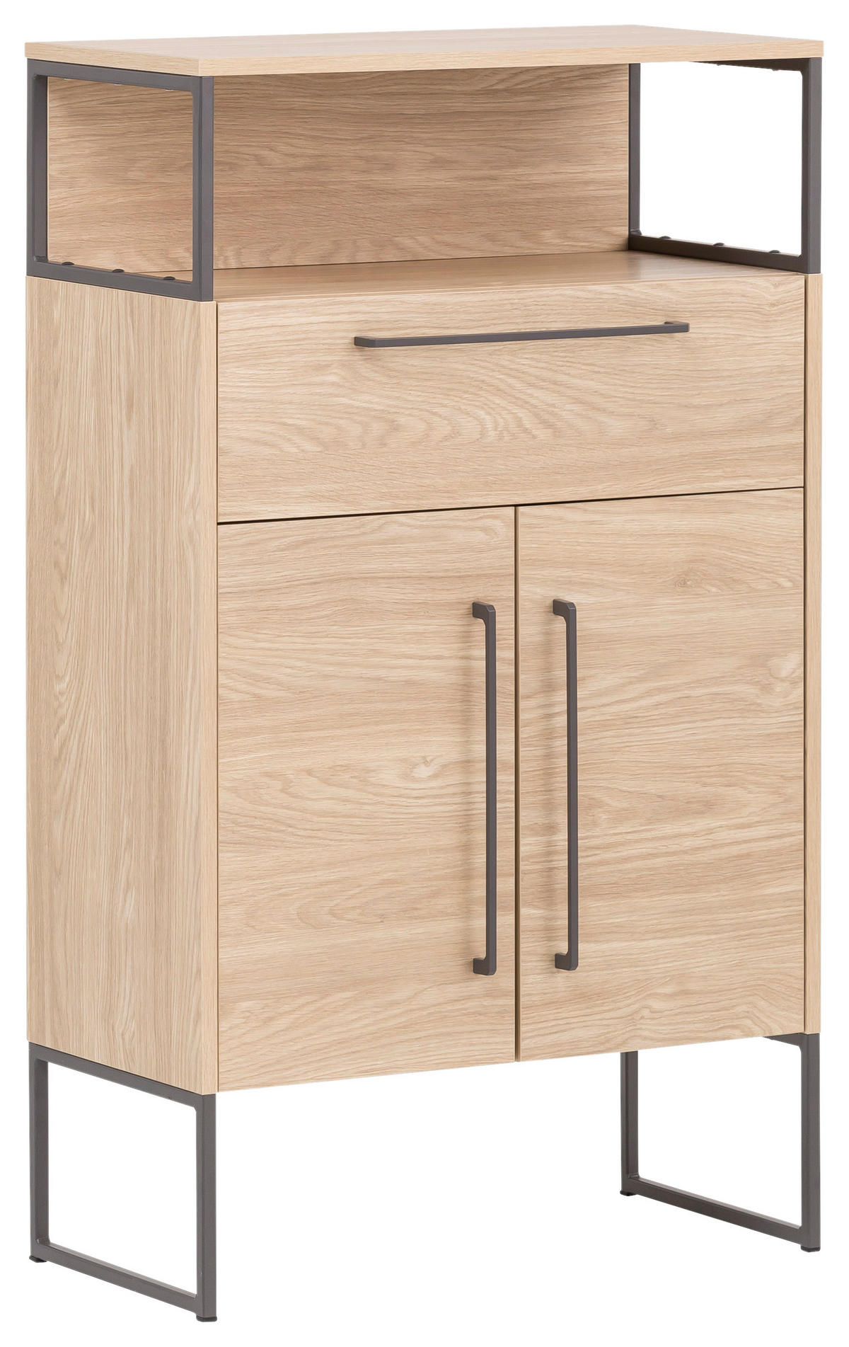 Midischrank Limone Eiche hell Nachbildung B/H/T: ca. 65,2x112,5x33,1 cm Limone - Eiche (65,20/112,50/33,10cm) - Möbelpartner