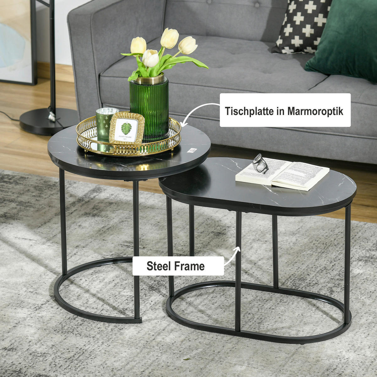 Couchtisch 839-374 839-374 - HOMCOM
