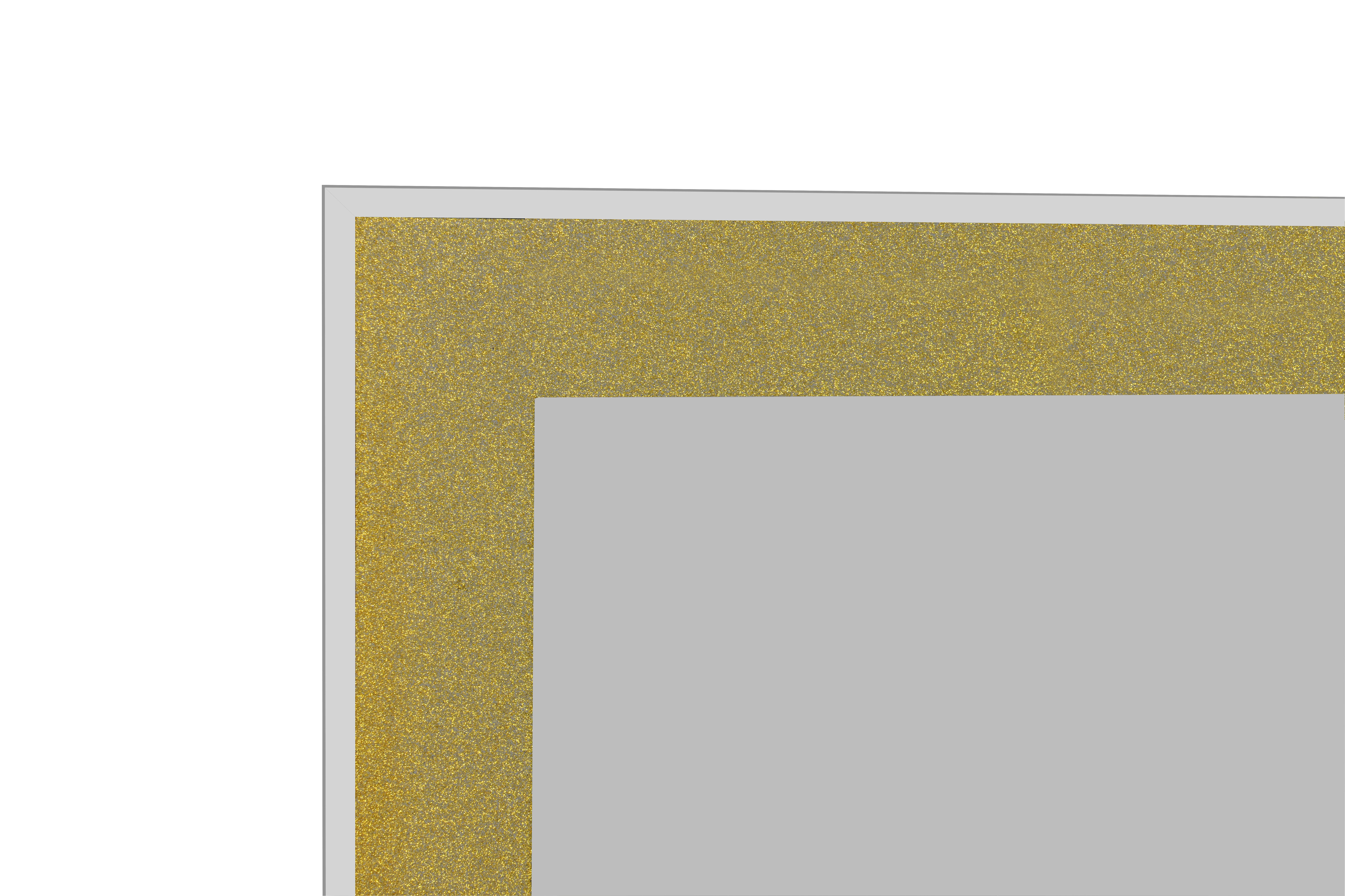 Digitaldruckspiegel Alina gold glitzernd B/H: ca. 50x140 cm Alina - gold (50,00/140,00cm)