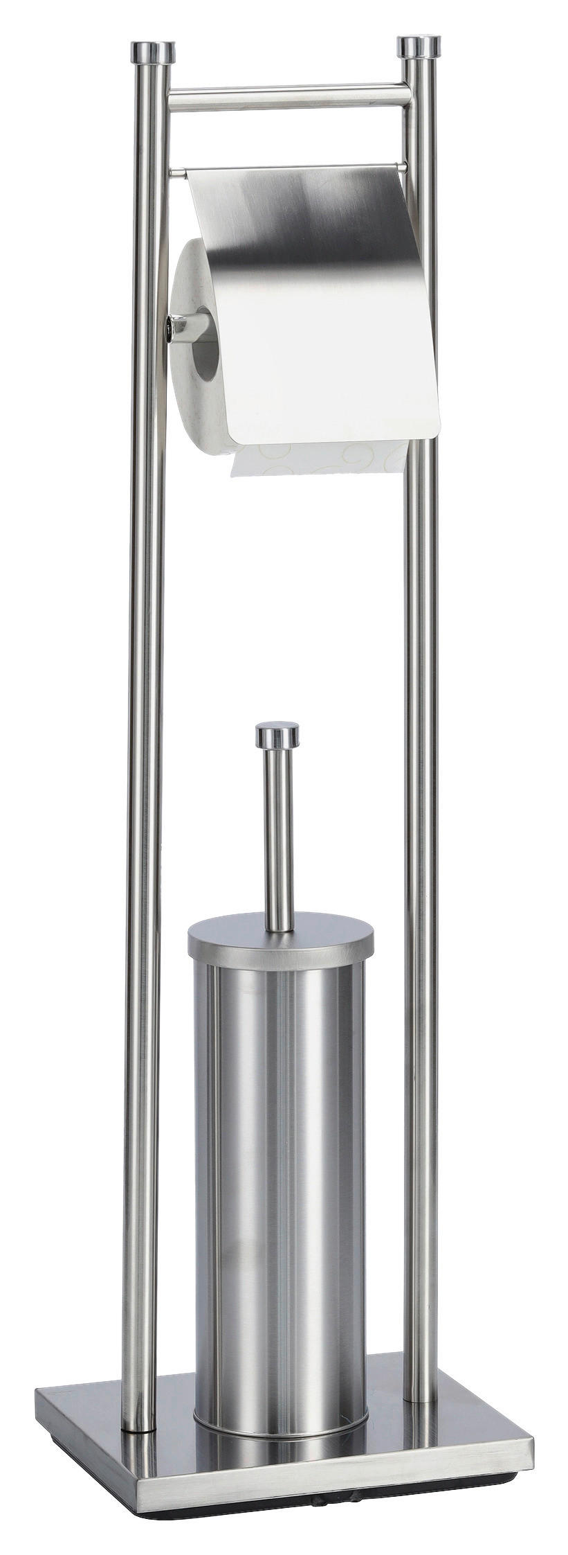 WC-Garnitur silber Edelstahl WC-Garnitur - silber (22,00/18,00/76,00cm) - Zeller