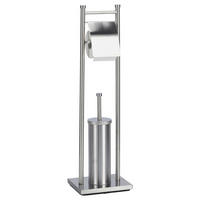 WC-Garnitur silber Edelstahl WC-Garnitur - silber (22,00/18,00/76,00cm) - Zeller