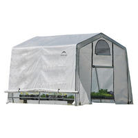 ShelterLogic Gewächshaus 9m² B/H/L: ca. 300x249x300 cm 9m² - weiß (300,00/300,00/249,00cm) - ShelterLogic