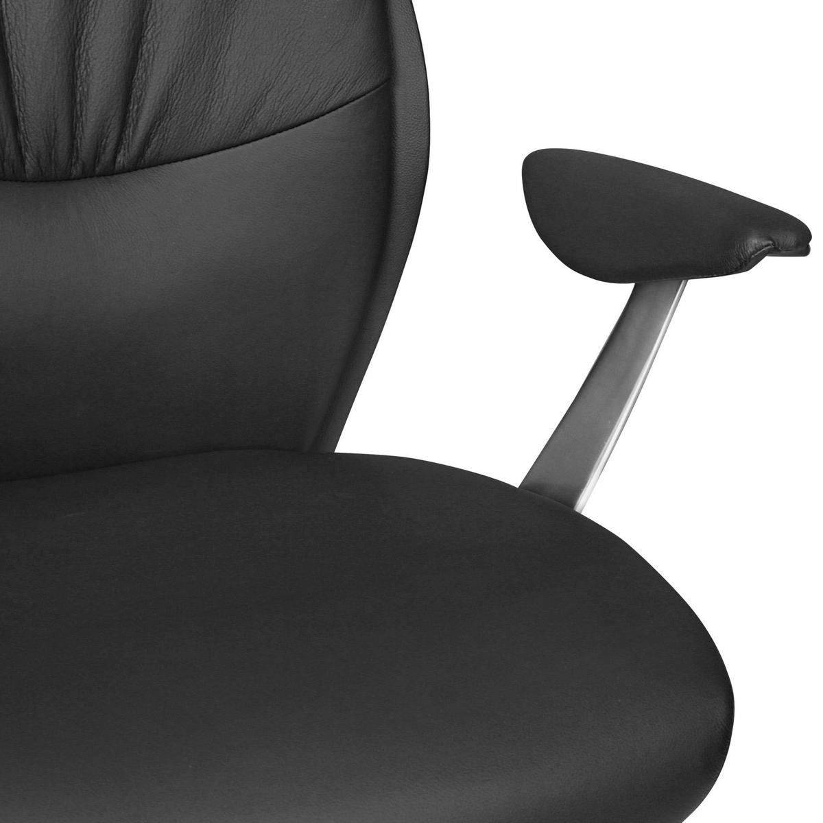 Drehstuhl schwarz Bürostuhl - schwarz (67,00/125,00/58,00cm) - Amstyle