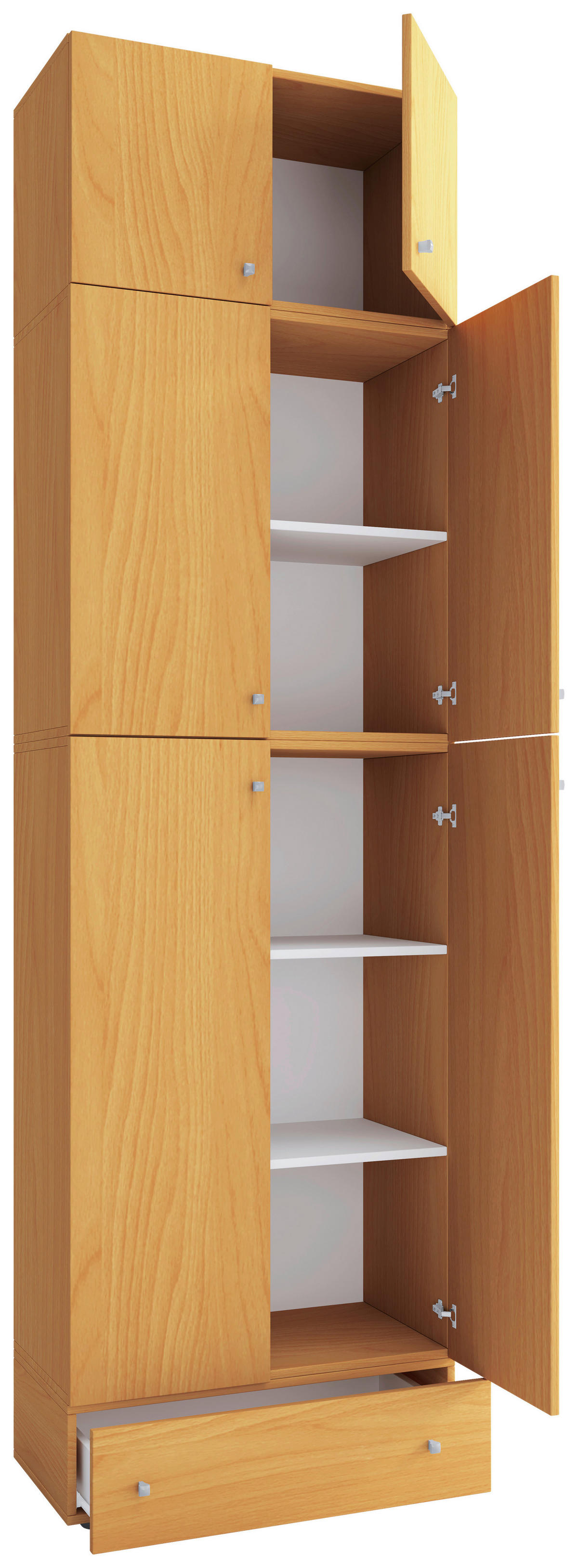 Kleiderschrank Lona buche Lona - buche - VCM Möbel