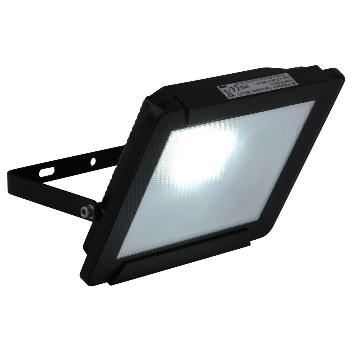 LED-Außenleuchte 5235822 schwarz B/H/T: ca. 6x22x18,5 cm LED-Außenleuchte "Strahler" 30W - schwarz (6,00/22,00/18,50cm) - Näve Leuchten