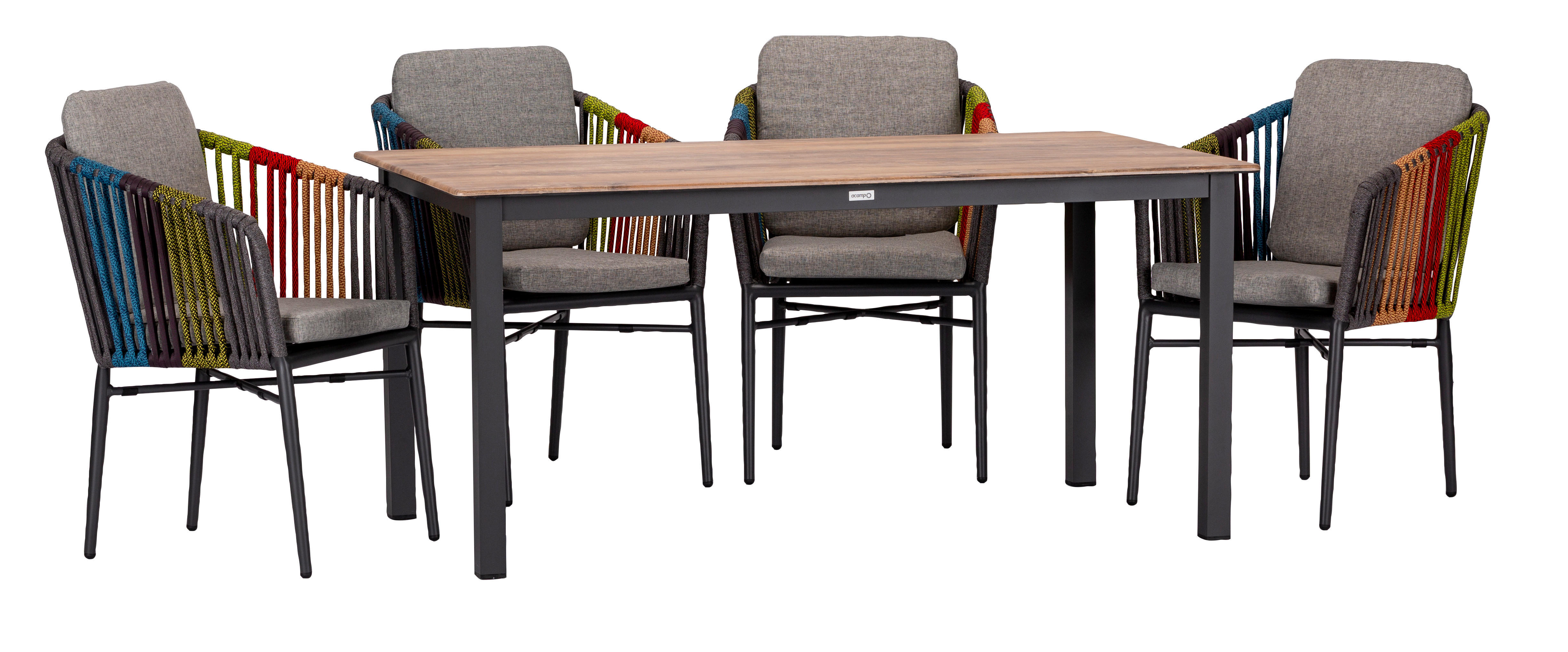 Acamp Gartensitzgruppe Manhattan Colour + Acaplan Manhattan Colour + Acaplan - Acamp