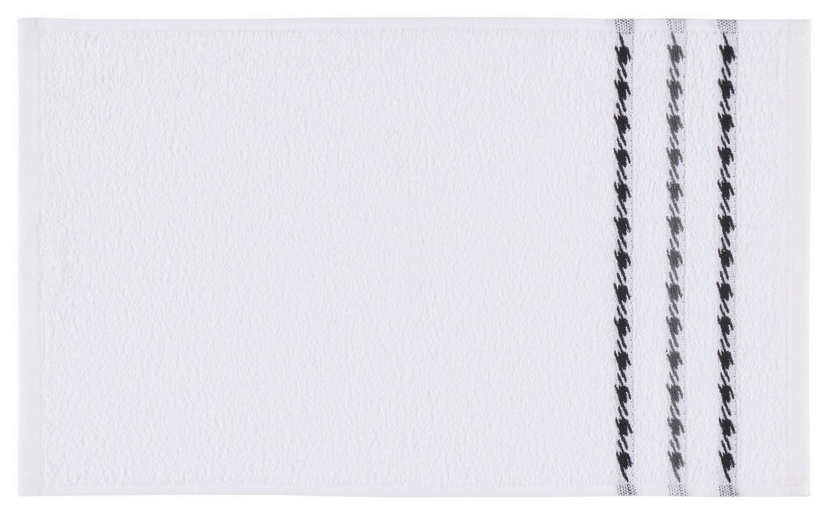 POCOline Gästehandtuch ANNA ANNA - weiß (30,00/50,00cm) - POCOline