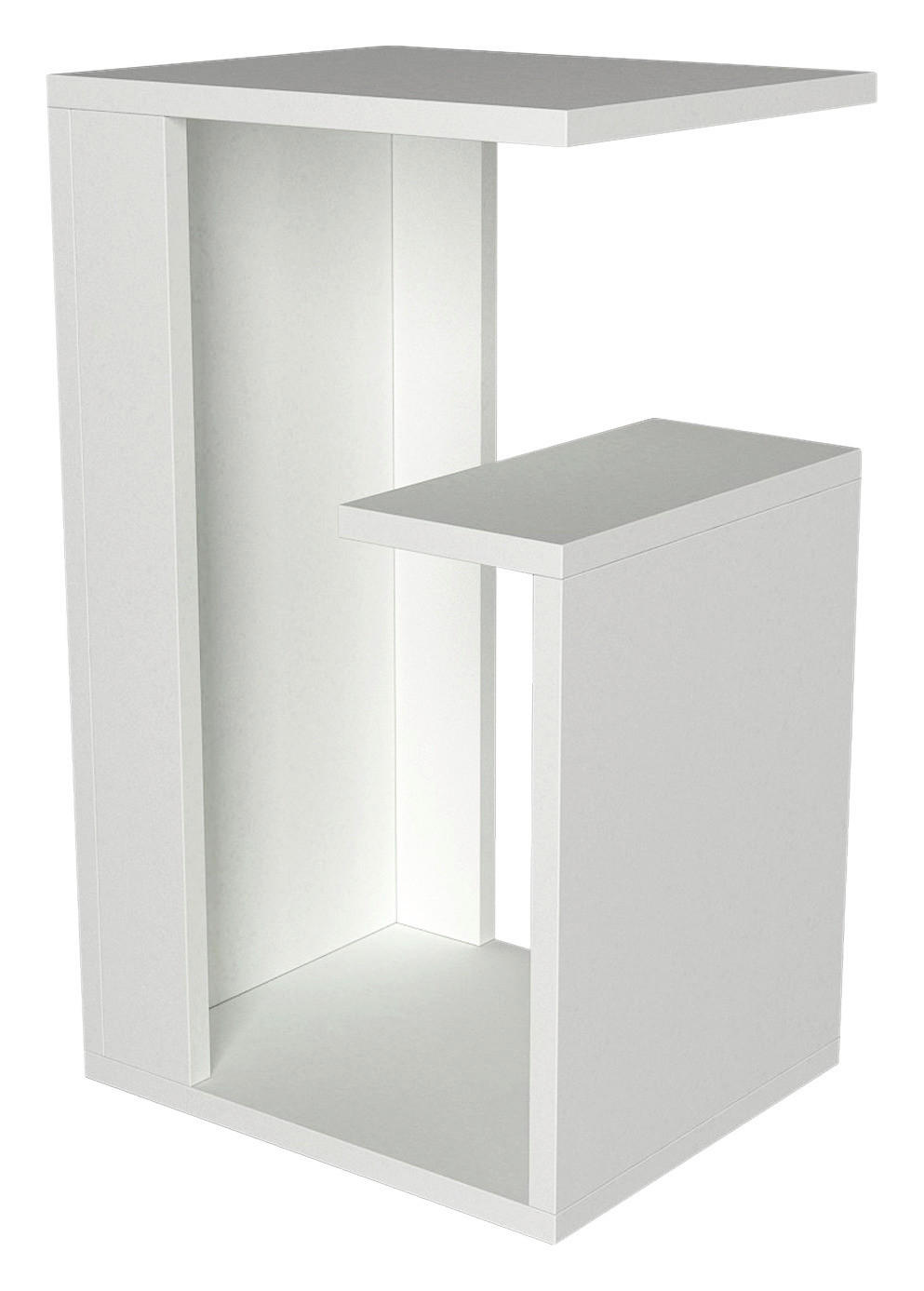 Beistelltisch Sister weiß Spanplatte B/H/T: ca. 35x60x29 cm Sister - weiß (35,00/60,00/29,00cm) - moebel17