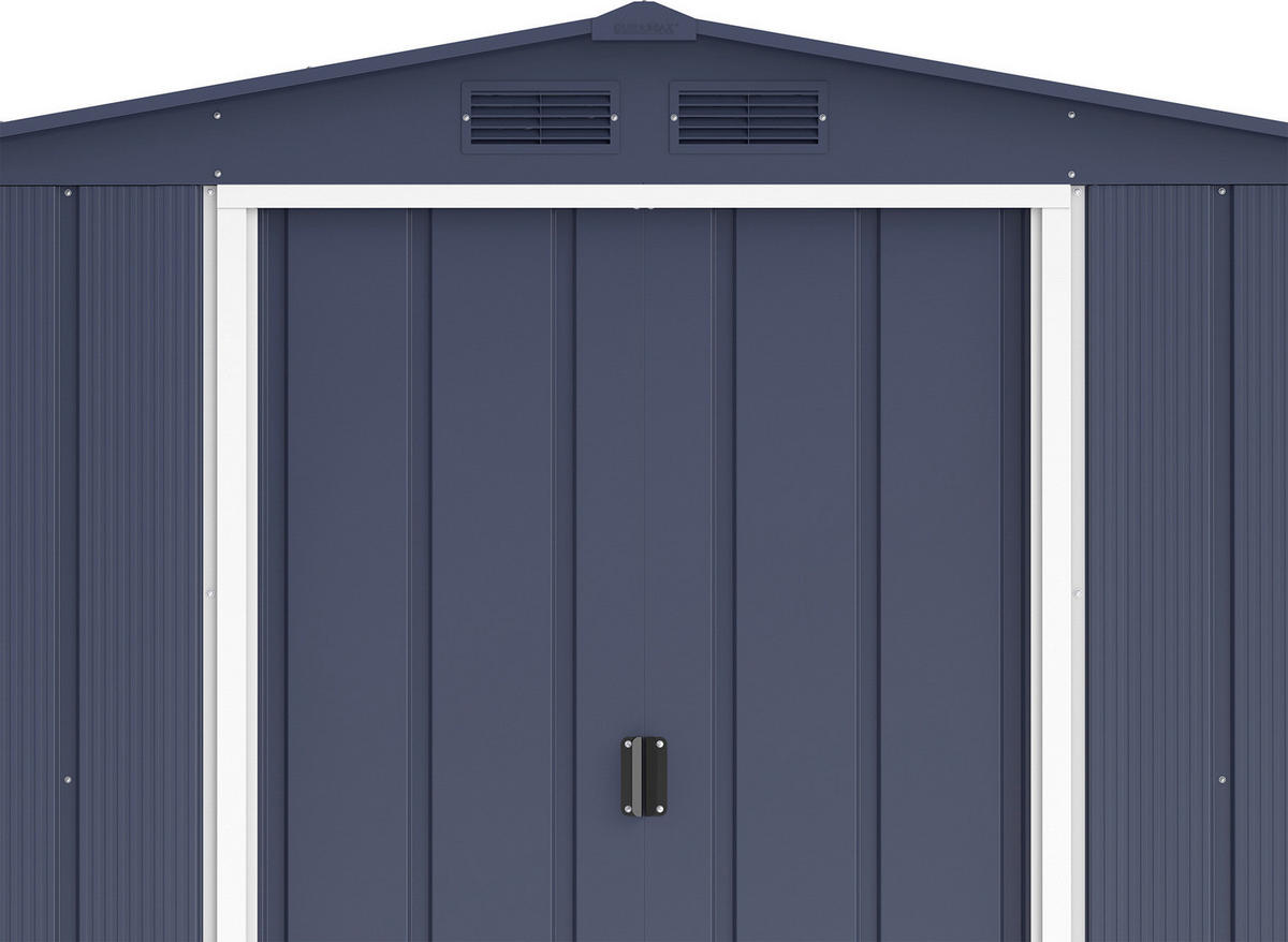 VCM Gerätehaus anthrazit B/H/L: ca. 262x191x234 cm Gerätehaus mit Schiebetür - anthrazit (234,00/262,00/191,00cm) - VCM