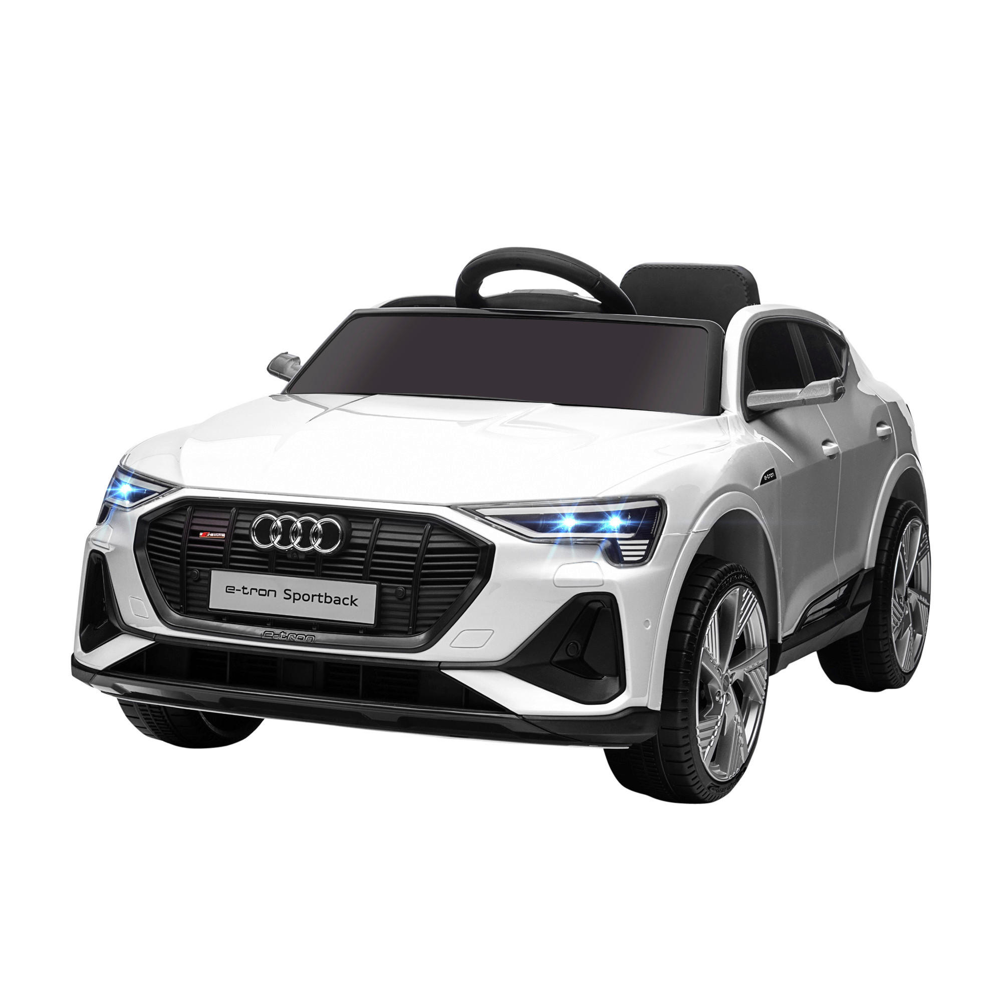 HOMCOM Kinder-Elektroauto weiß B/H/L: ca. 60x47x108 cm Kinder Elektroauto - weiß (108,00/60,00/47,00cm) - HOMCOM