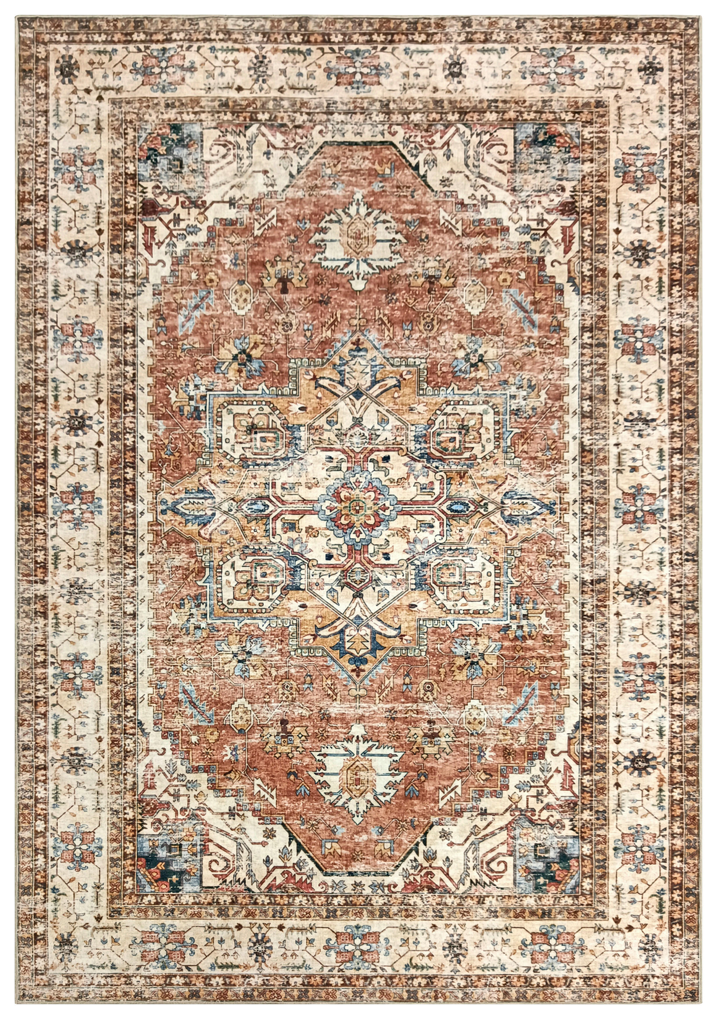 Teppich Silk terra B/L: ca. 160x230 cm Silk - terra (160,00/230,00cm)