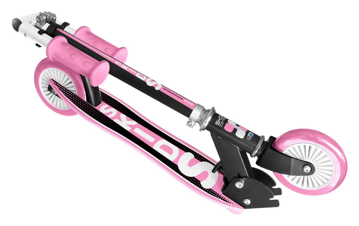 pink Kinder-Cityroller - pink/schwarz