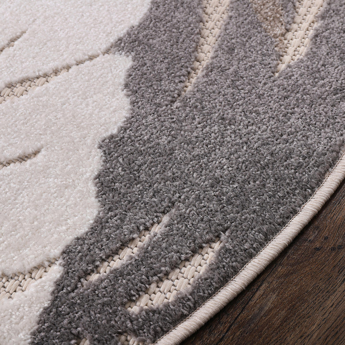 Sanat Outdoorteppich FLORAL beige B/L: ca. 150x150 cm FLORAL - beige (150,00/150,00cm) - Sanat