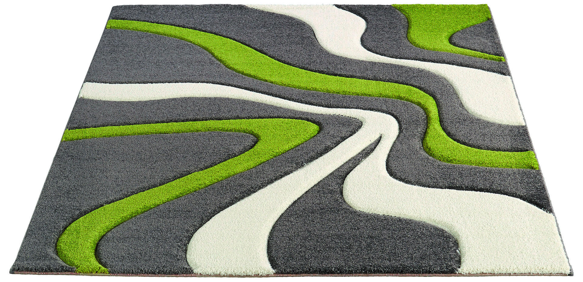 Thumbnail - Webteppich Casino grün B/L: ca. 120x170 cm