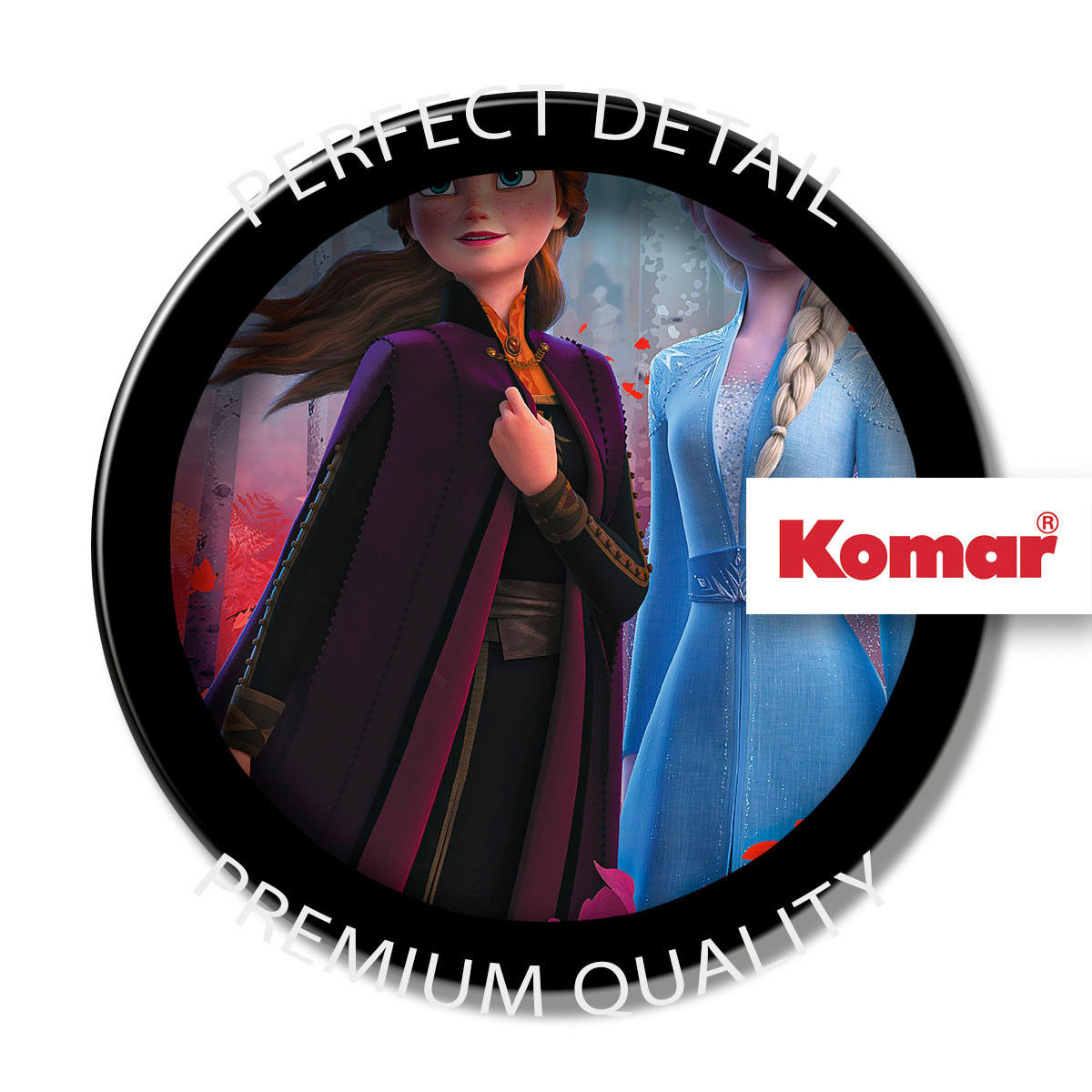 Komar Fototapete Frozen 2 Winter is Coming D: ca. 125 cm Frozen 2 Winter is Coming - (125,00cm) - Komar