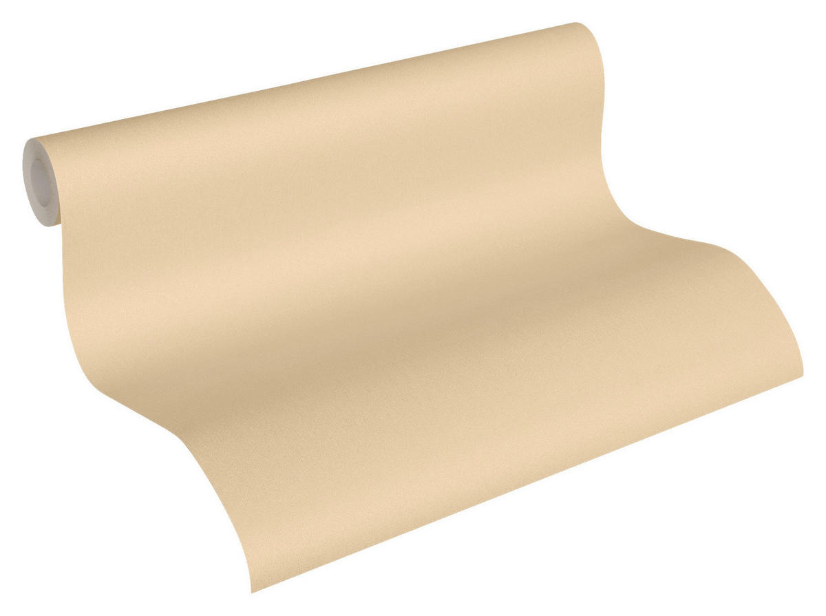 A.S.Creation Vliestapete Björn Uni beige B/L: ca. 53x1005 cm Björn - beige (53,00/1005,00cm) - A.S.Creation
