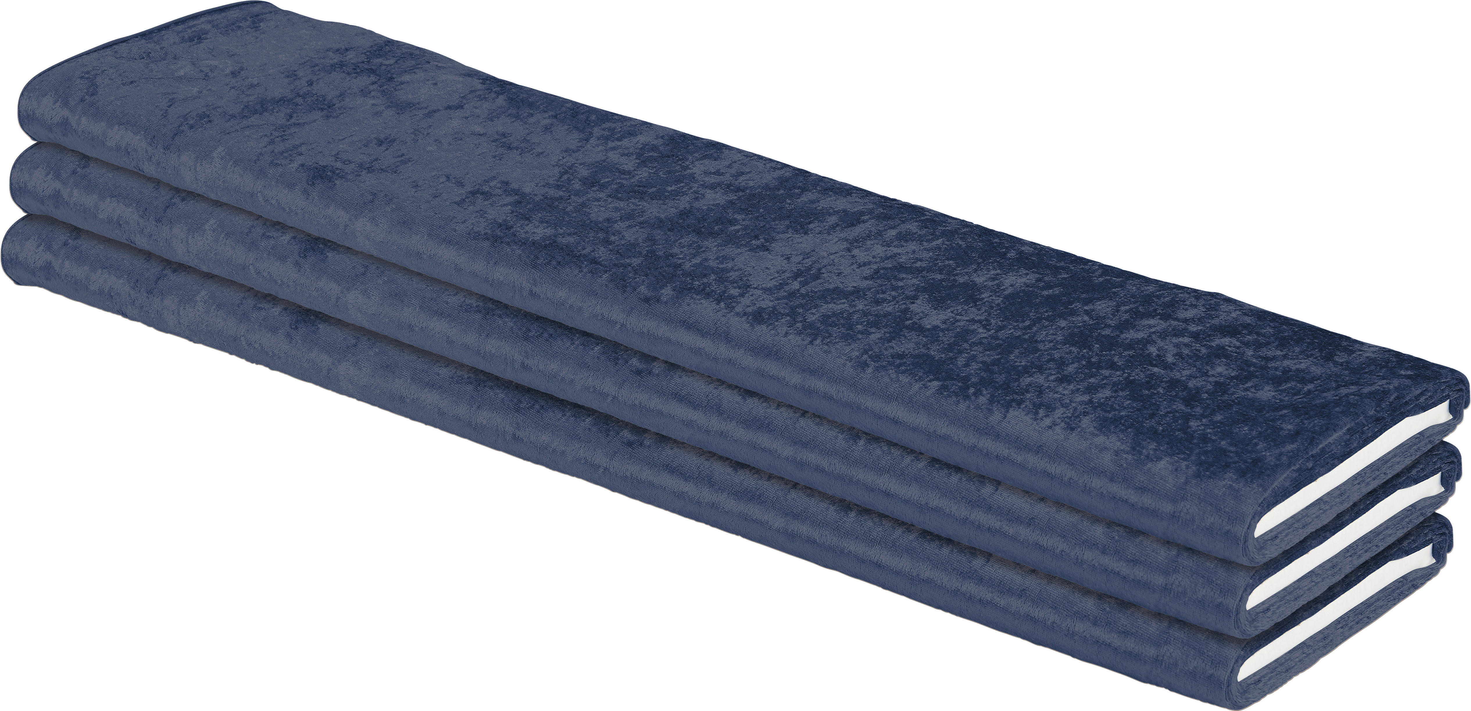 Dekostoff Pannesamt blau B: ca. 150 cm Pannesamt - blau (150,00cm)