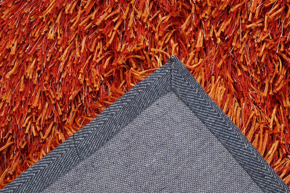 Arte Espina Hochflorteppich Beat 8102 Orange orange B/L: ca. 120x180 cm Beat 8102 Orange - orange (120,00/180,00cm) - Arte Espina