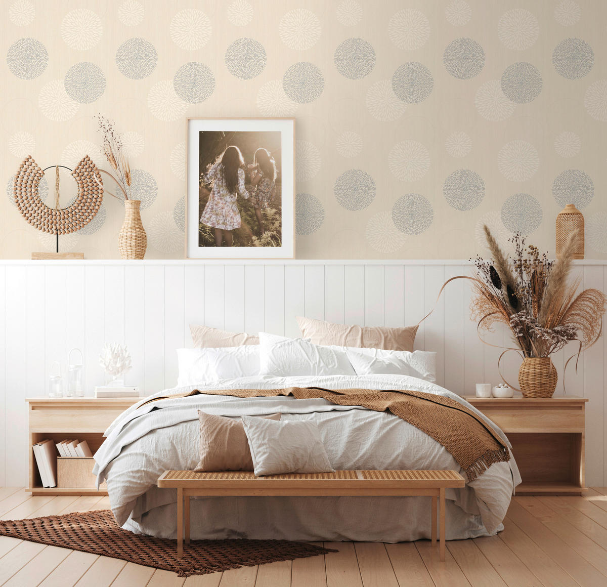 A.S.Creation Vliestapete Best of Vlies Punkte beige B/L: ca. 53x1005 cm Best of Vlies - beige (53,00/1005,00cm) - A.S.Creation
