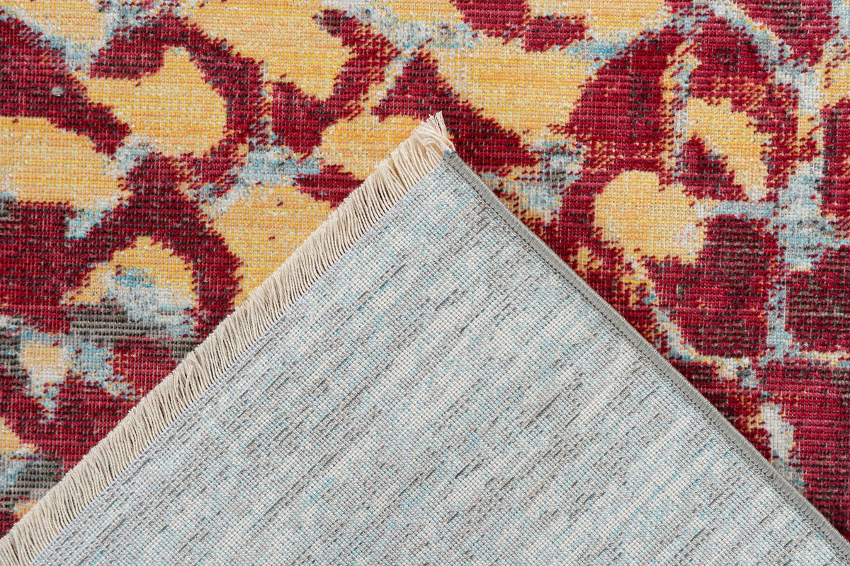 360Living Teppich Dilan multicolor B/L: ca. 120x170 cm Dilan - rot/multicolor (120,00/170,00cm) - 360Living