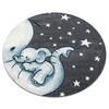 Ayyildiz Teppich KIDS blau D: ca. 120 cm KIDS - blau (120,00cm) - Ayyildiz