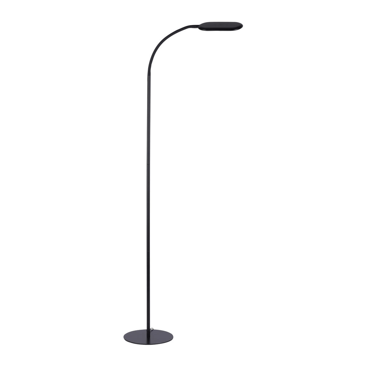 Just Light LED-Stehleuchte KELLY 14406-18 schwarz Kunststoff B/H/T: ca. 63x175x63 cm 1 Brennstellen KELLY - schwarz (63,00/175,00/63,00cm) - Just Light