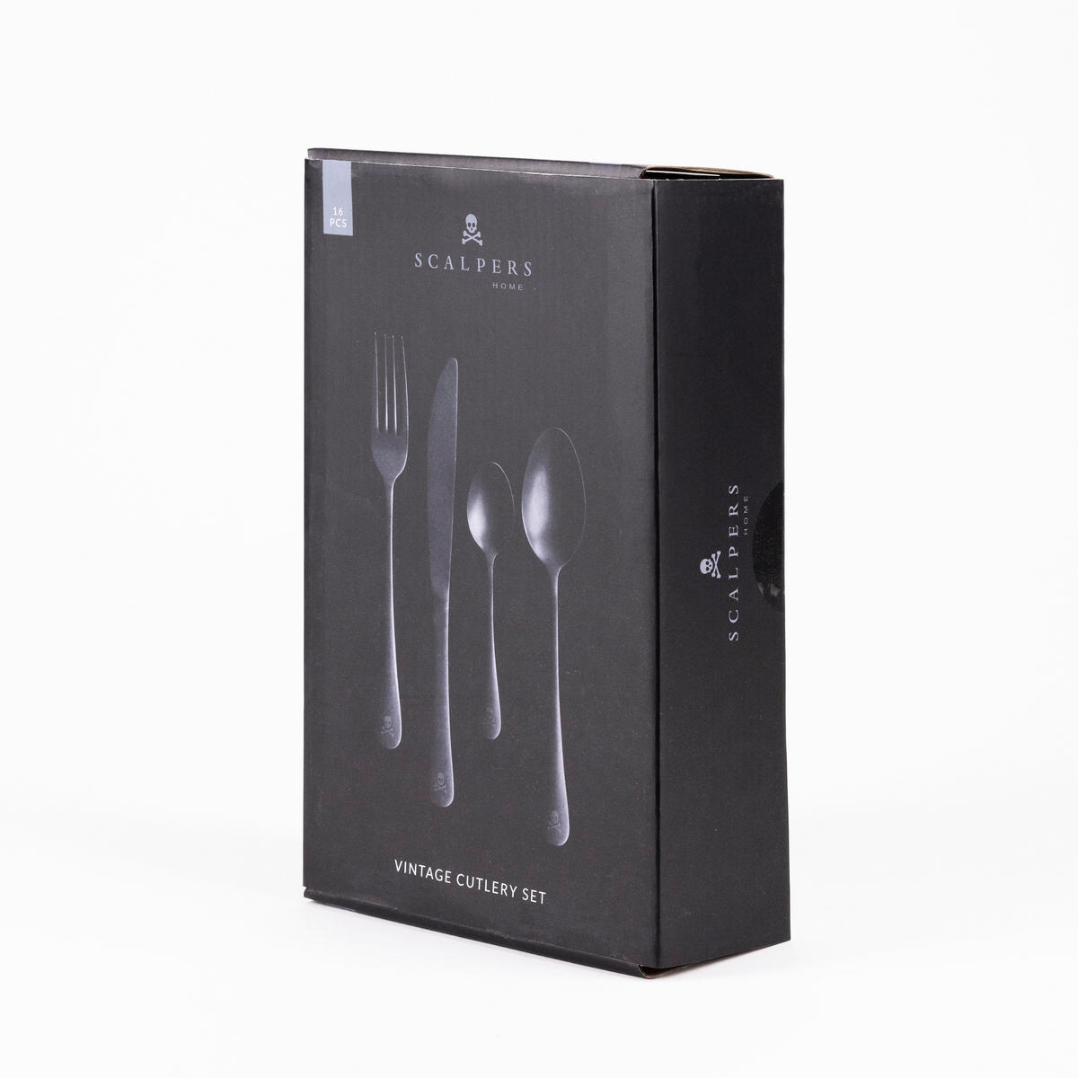 SCALPERS HOME Besteckset 365 silber Edelstahl 16 tlg. 365 - silber - SCALPERS HOME