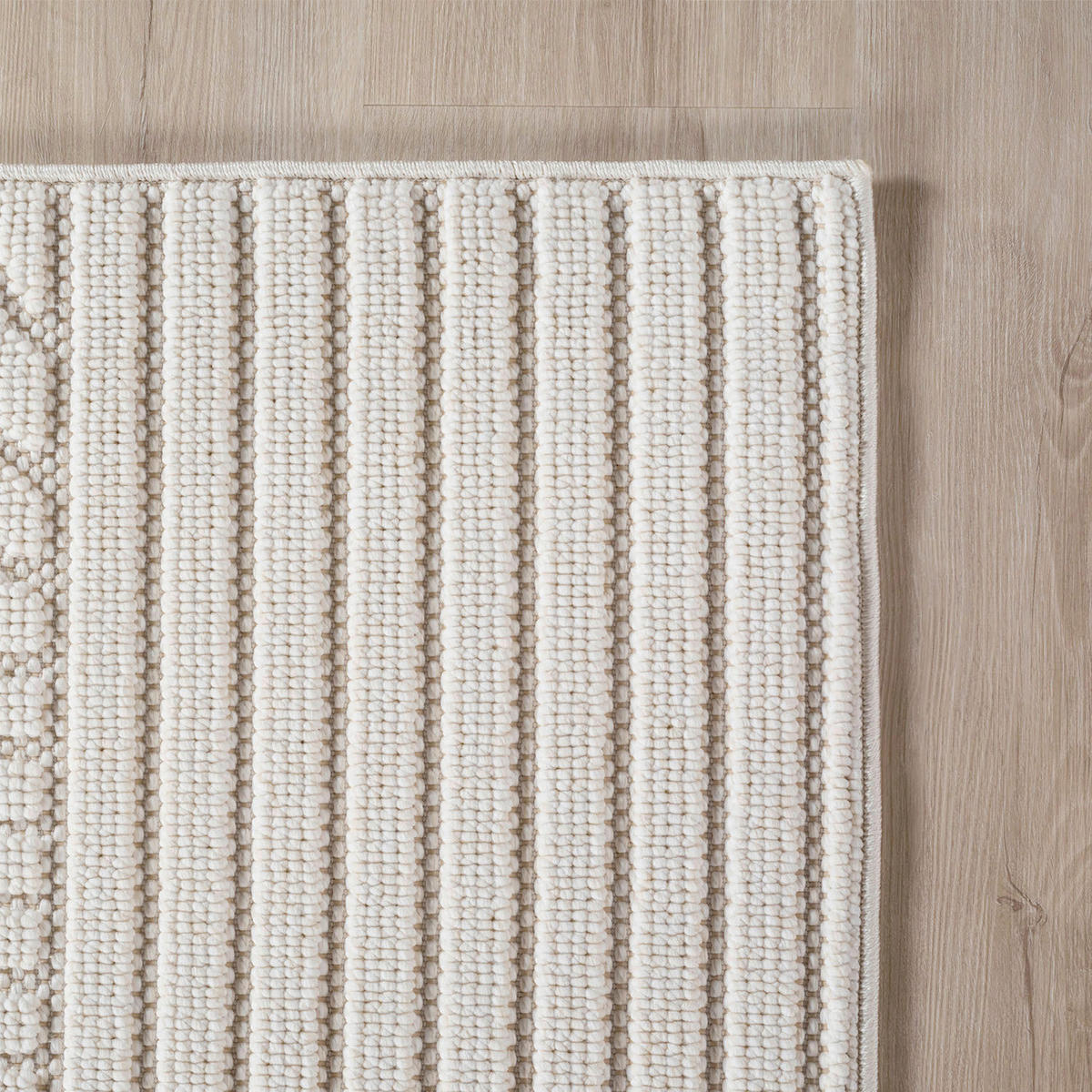 Ayyildiz Kurzflorteppich HELIX creme B/H/L: ca. 200x0,7x200 cm HELIX - creme (200,00/200,00/0,70cm) - Ayyildiz