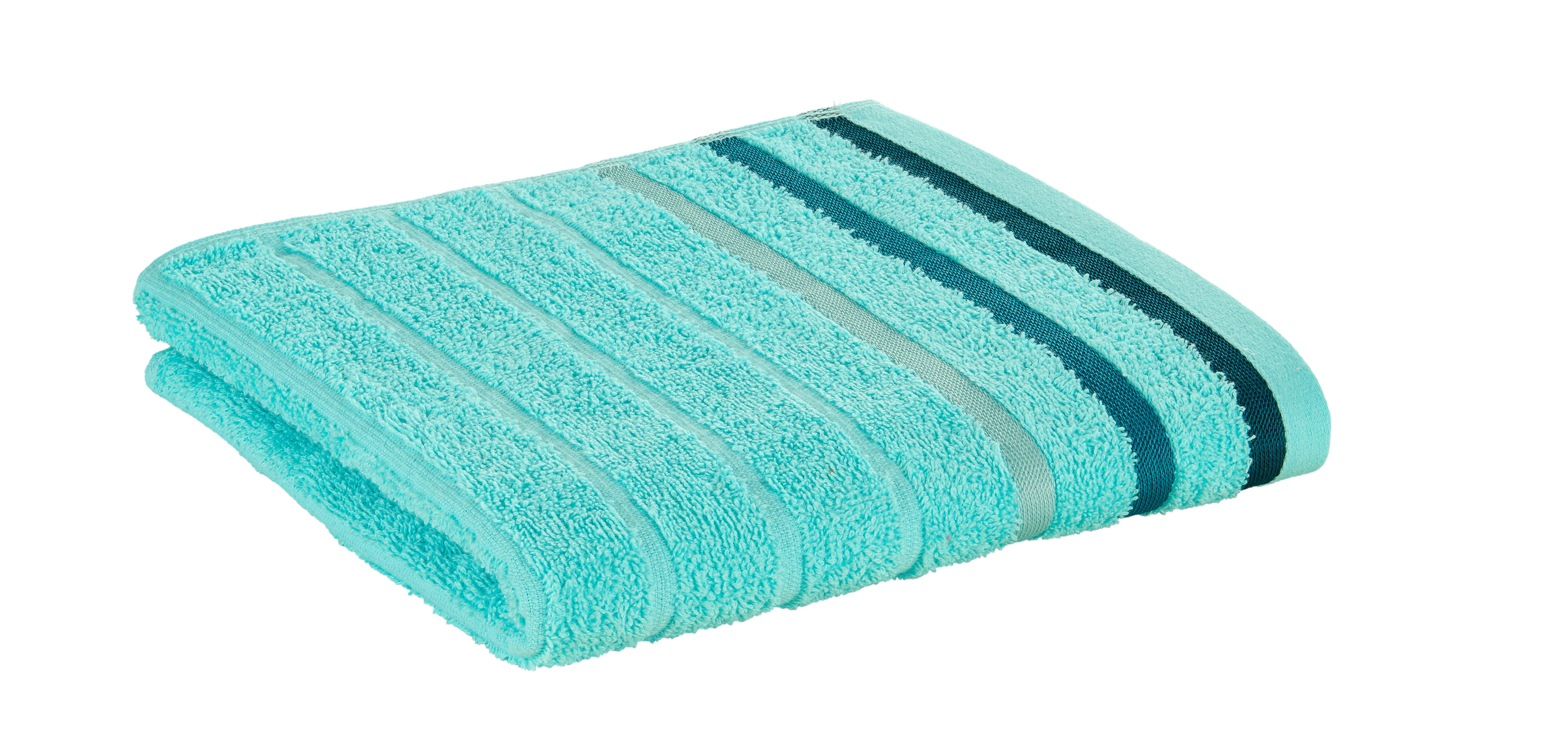 oh cosy Handtuch Marta Marta - türkis (50,00/100,00cm) - oh cosy