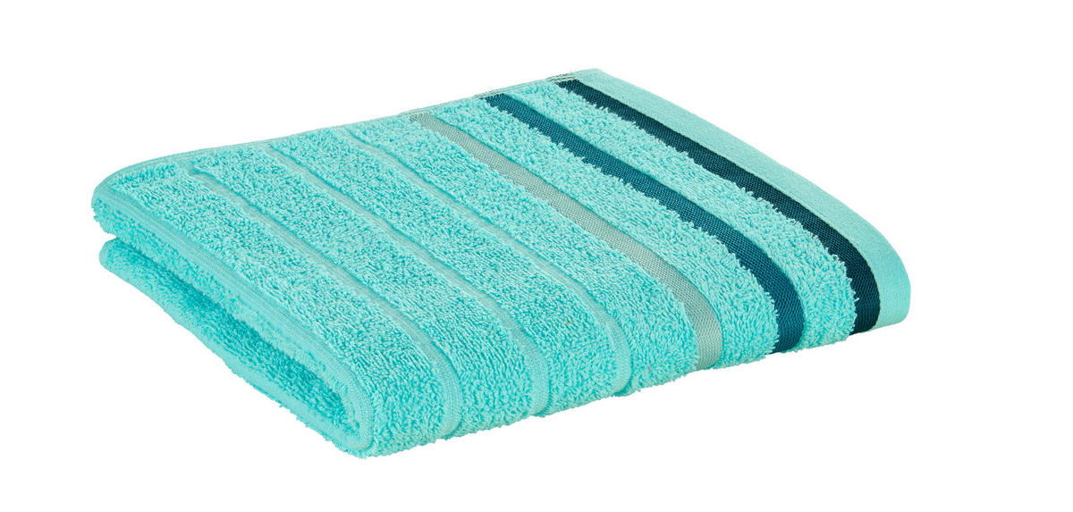 oh cosy Handtuch Marta Marta - türkis (50,00/100,00cm) - oh cosy