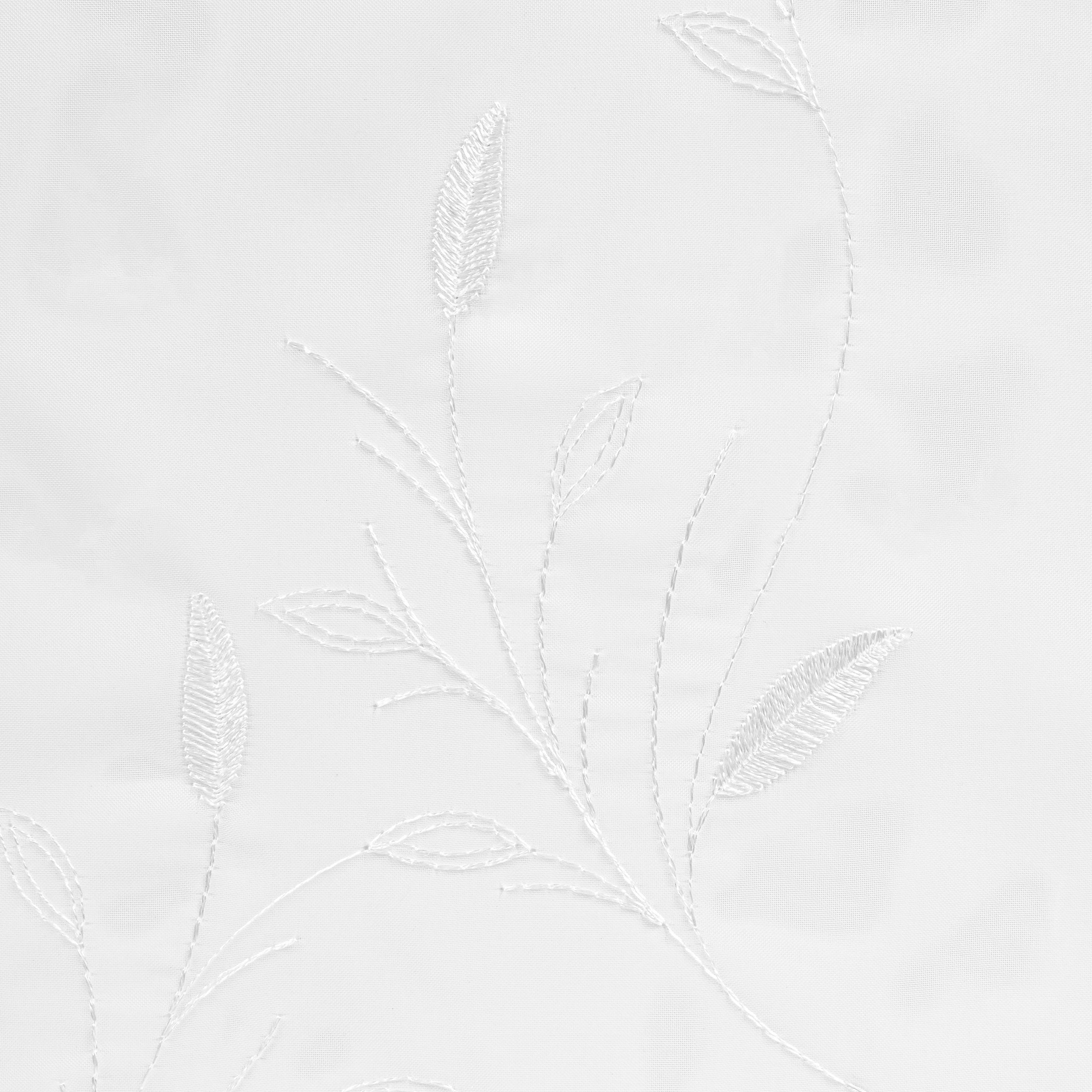 Store-Meterware Blätter weiß H: ca. 280 cm Blätter - weiß (280,00cm)