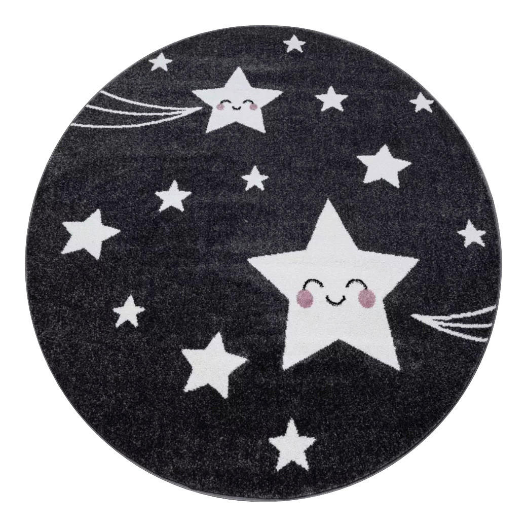 Ayyildiz Teppich KIDS grau D: ca. 120 cm KIDS - grau (120,00cm) - Ayyildiz
