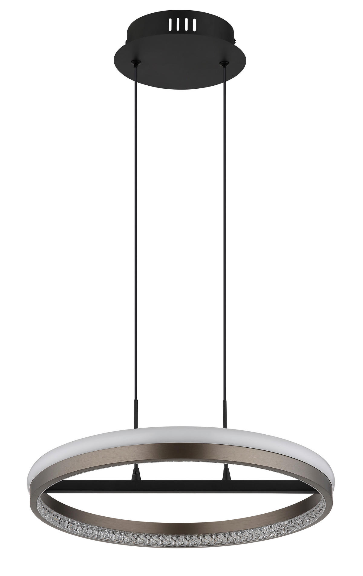 GLOBO LED-Pendelleuchte schwarz dunkelblau Aluminium Metall H/D: ca. 150x39,7 cm 1.0 Brennstellen DELLA - schwarz/dunkelblau (39,70/150,00cm) - GLOBO
