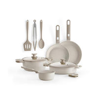 Monix Kochgeschirrset Denmark beige Aluminium 10 tlg. Denmark - beige - Monix