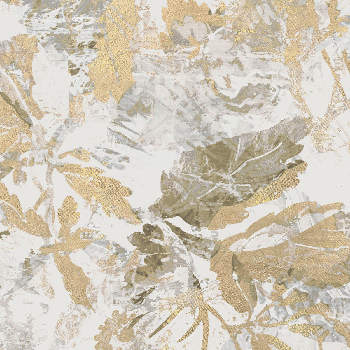 Komar Fototapete Golden Feathers B/L: ca. 300x280 cm Golden Feathers - (300,00/280,00cm) - Komar