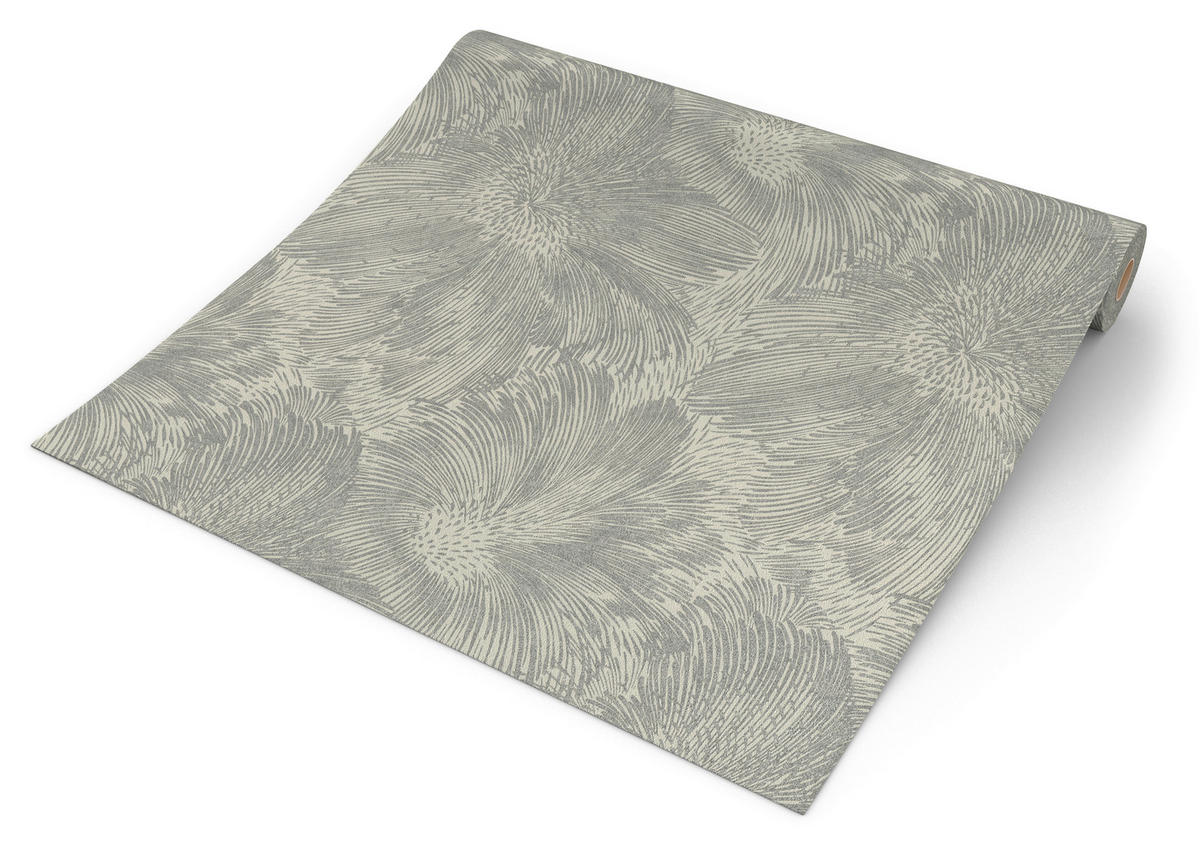 Rasch Vliestapete Struktur grau B/L: ca. 53x1005 cm Vliestapete_509250 - grau (53,00/1005,00cm) - Rasch