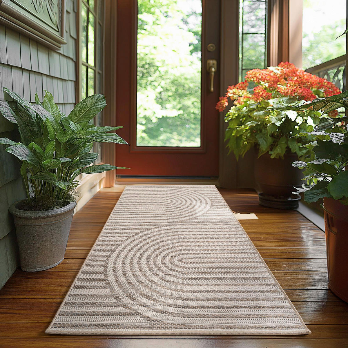 Ayyildiz Outdoorteppich DESERT beige B/L: ca. 80x150 cm DESERT - beige (80,00/150,00cm) - Ayyildiz