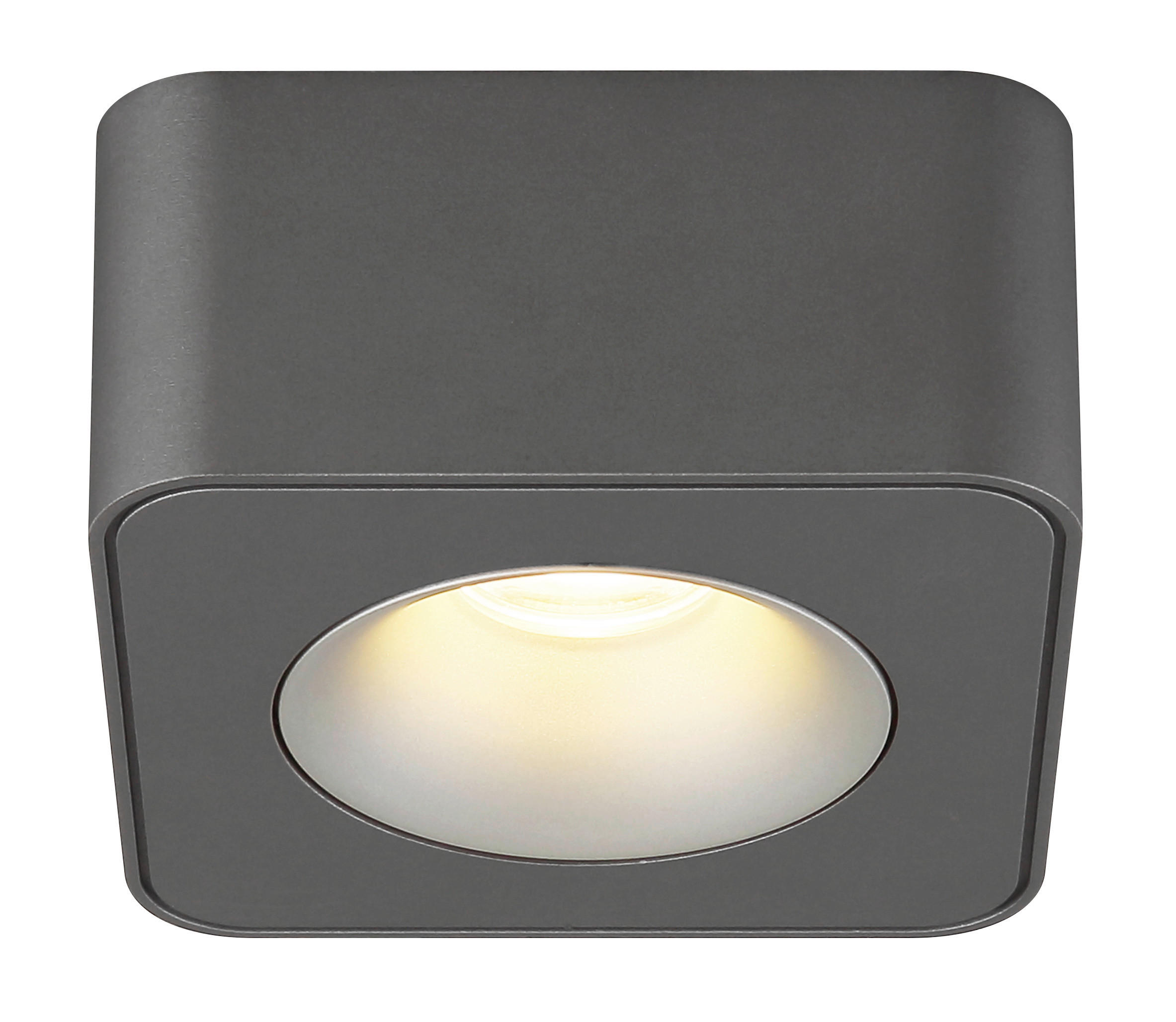 GLOBO LED-Spot dunkelgrau Aluminium Kunststoff B/H/T: ca. 11,7x5,5x11,7 cm 1 Brennstellen HANGARAU - dunkelgrau (11,70/5,50/11,70cm) - GLOBO