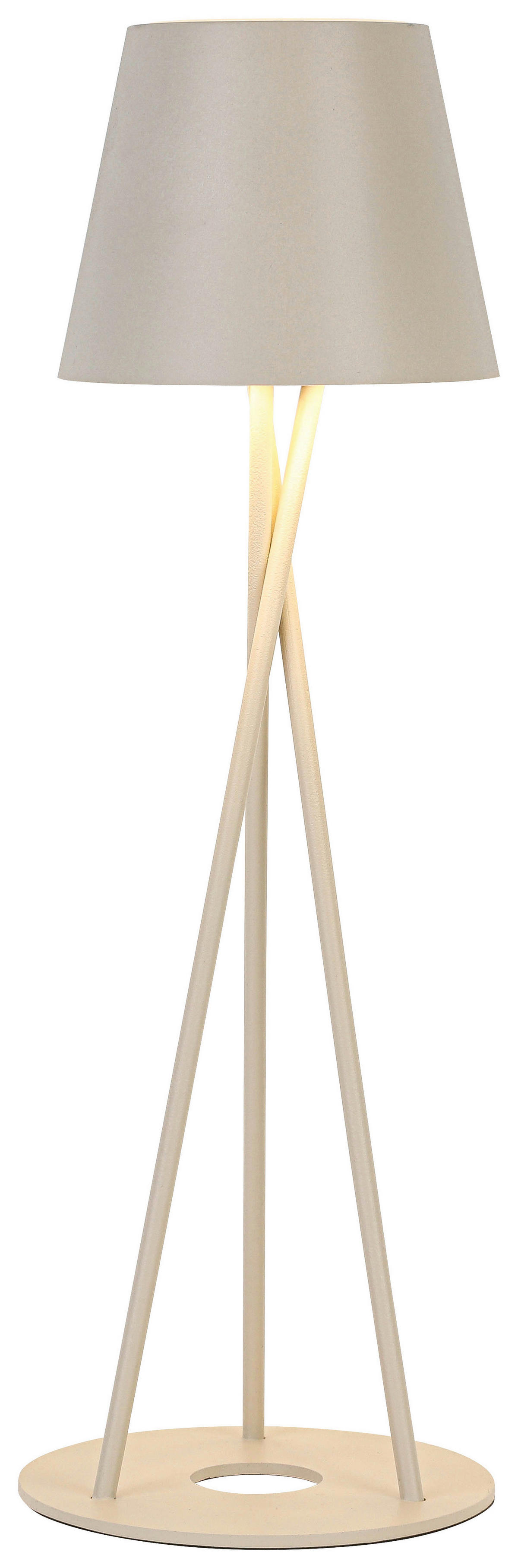 Tischleuchte sand H/D: ca. 36x11 cm Akku-Tischleuchte_Malmö sand - sand (11,00/36,00cm) - Nolo Lighting