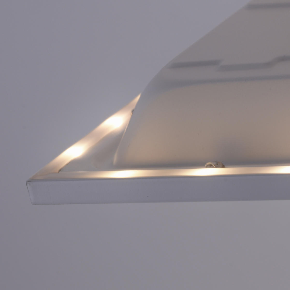 Just Light Deckenleuchte  12200-16  Flat weiß Kunststoff B/H/L: ca. 30x6x30 cm 1 Brennstellen Flat - weiß (30,00/30,00/6,00cm) - Just Light