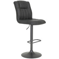 Barhocker Elke anthrazit Vintage B/H/T: ca. 45x102x60 cm Elke - anthrazit/grau (45,00/102,00/60,00cm)