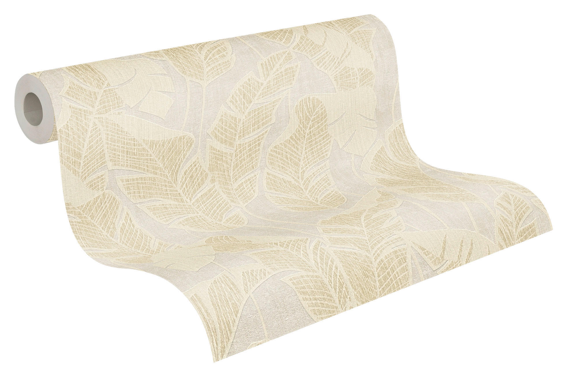 A.S.Création Vliestapete beige weiß gold B/H/D: ca. 53x1005x9,4 cm Vliestapete - beige/gold (9,40/1005,00cm) - A.S.Creation