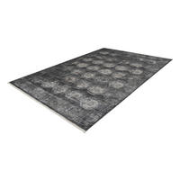 360Living Teppich Baroque anthrazit B/L: ca. 160x230 cm Baroque - anthrazit (160,00/230,00cm) - 360Living