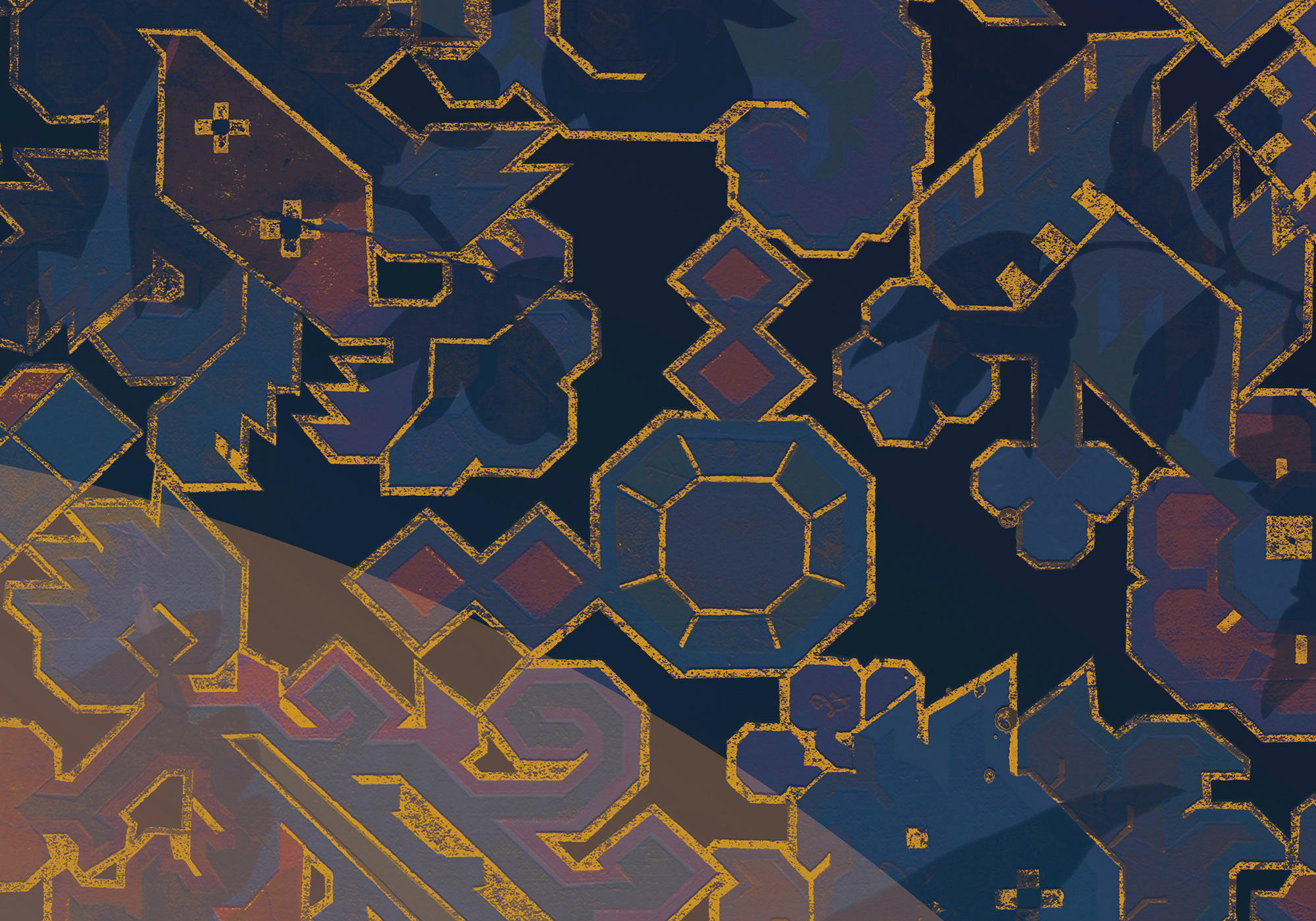 Komar Fototapete La Lune B/L: ca. 200x270 cm La Lune - (200,00/270,00cm) - Komar